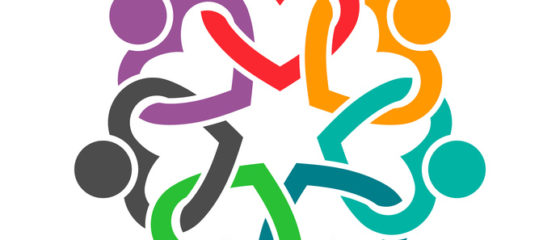 People Group Teamwork Logo. Vector graphic design illustration